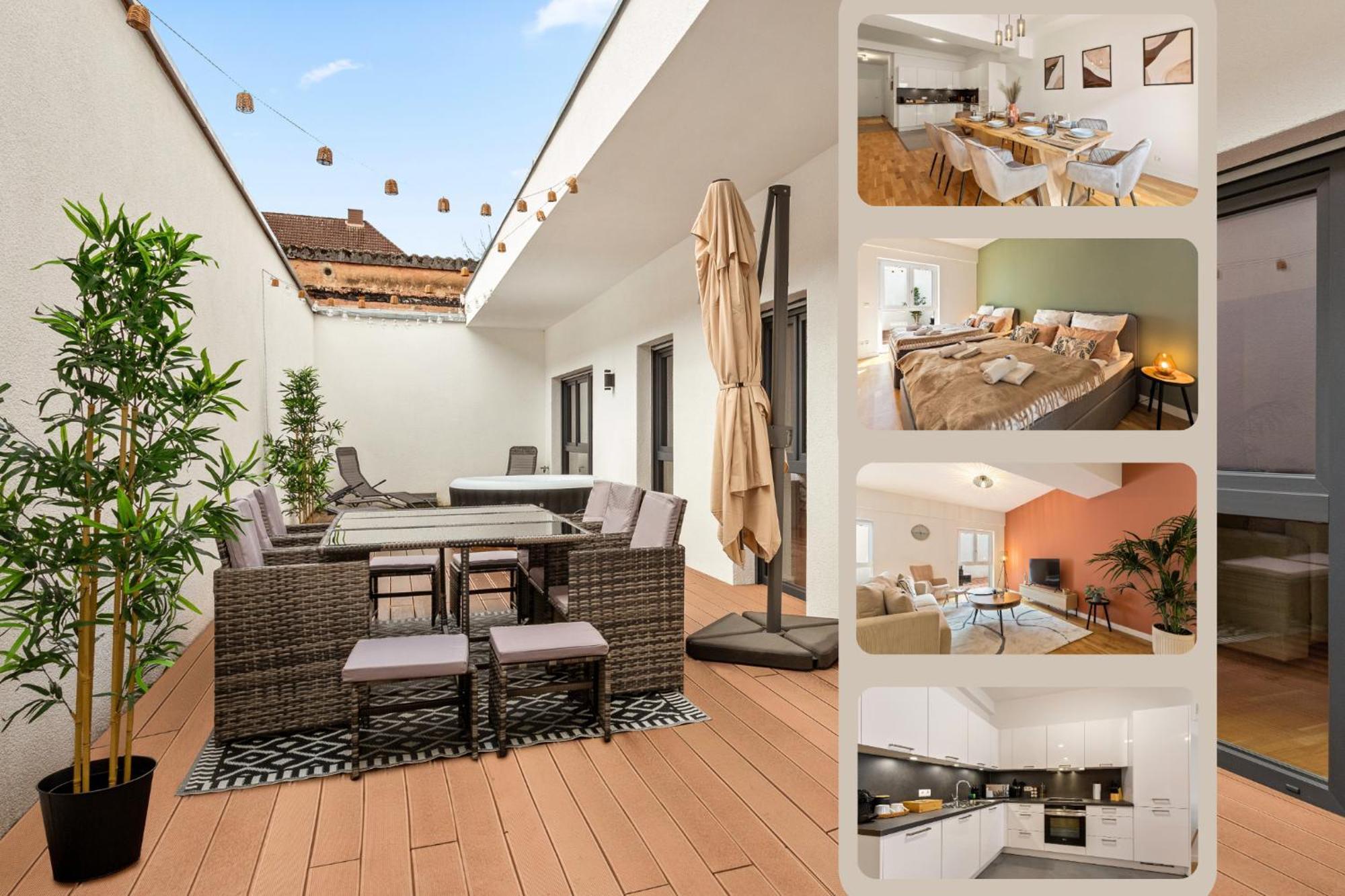 Mt Living - Private Terasse - Whirlpool